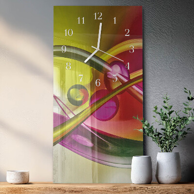 Vertical wall clock Abstraction