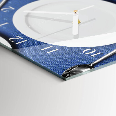 Vertical wall clock Plate