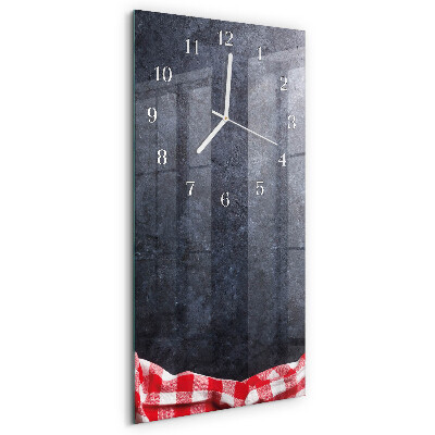 Vertical wall clock Marble Table