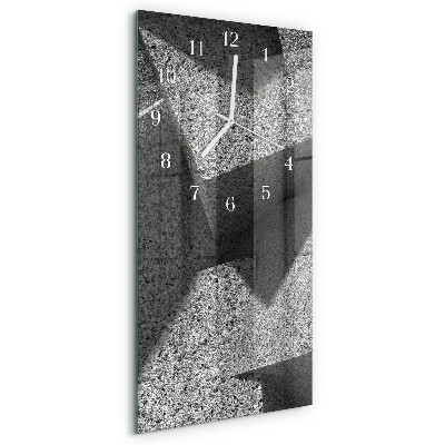 Vertical wall clock Marble Table
