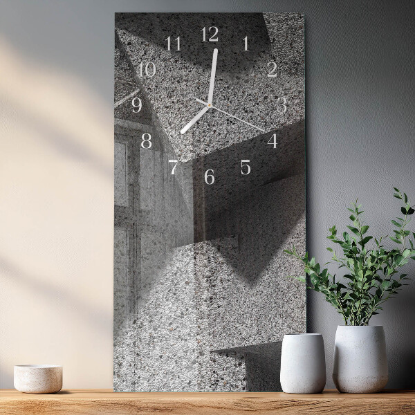 Vertical wall clock Marble Table