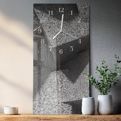 Vertical wall clock Marble Table