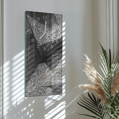 Vertical wall clock Marble Table