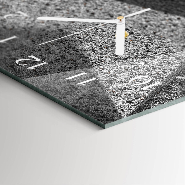 Vertical wall clock Marble Table