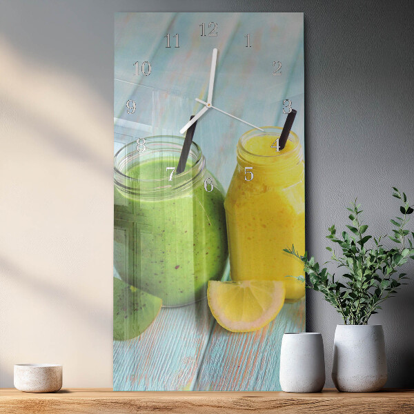 Vertical wall clock Cocktails