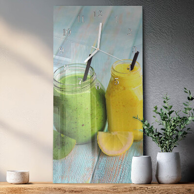 Vertical wall clock Cocktails