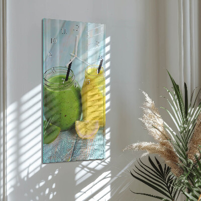 Vertical wall clock Cocktails