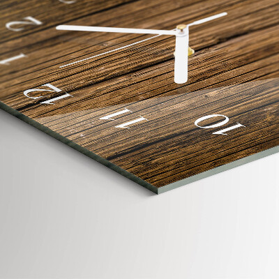 Vertical wall clock Wood