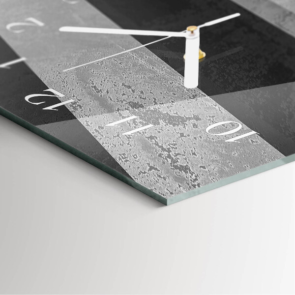 Vertical wall clock Stripes