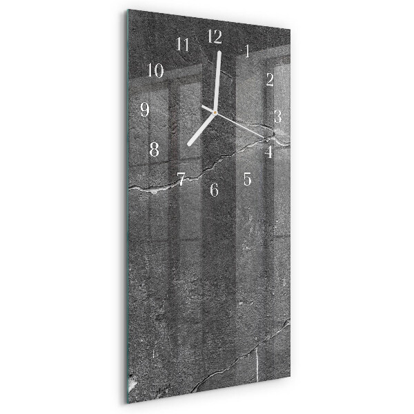 Vertical wall clock Stone Wall