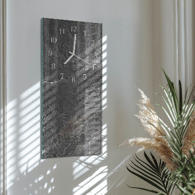 Vertical wall clock Stone Wall