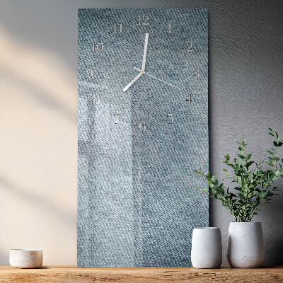 Vertical wall clock Plastic