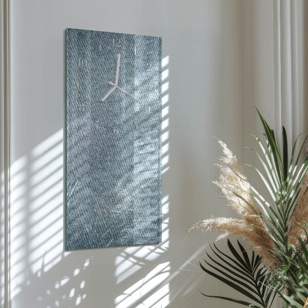 Vertical wall clock Plastic