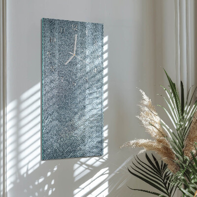 Vertical wall clock Plastic