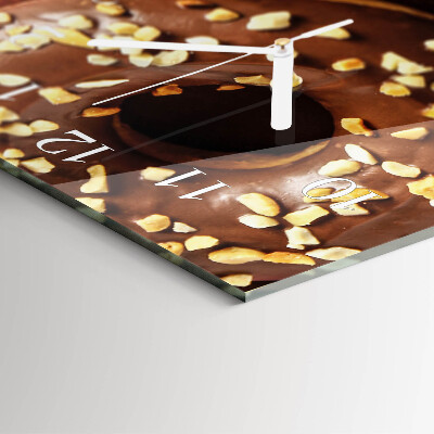 Vertical wall clock Donuts