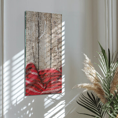 Vertical wall clock Tablecloth
