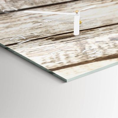 Vertical wall clock Table