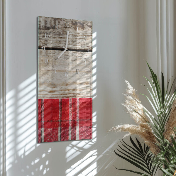 Vertical wall clock Table