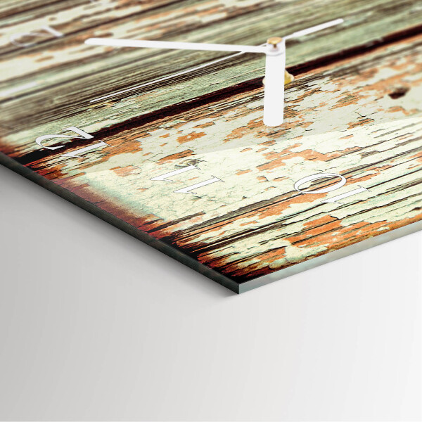 Vertical wall clock Wooden Wall