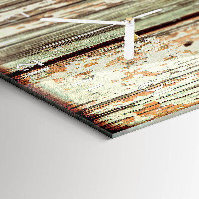 Vertical wall clock Wooden Wall