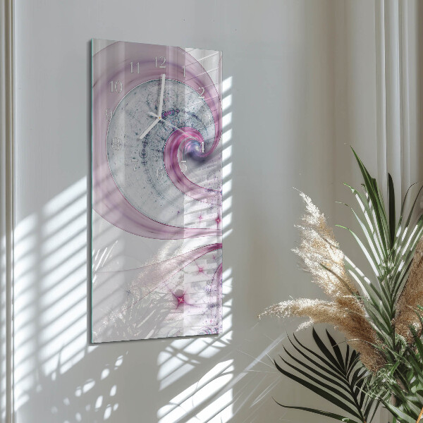 Vertical wall clock Vortex