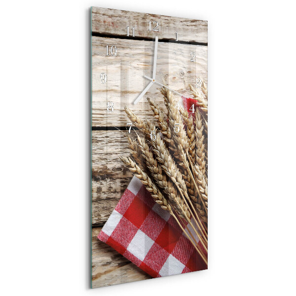 Vertical wall clock Grain