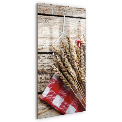 Vertical wall clock Grain