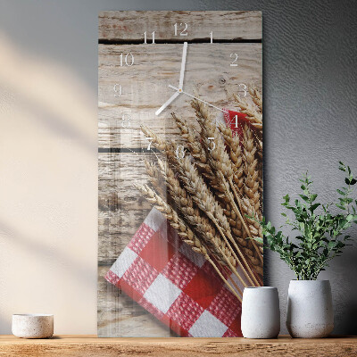 Vertical wall clock Grain