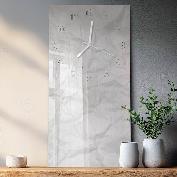 Vertical wall clock Paper
