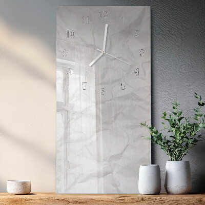 Vertical wall clock Paper