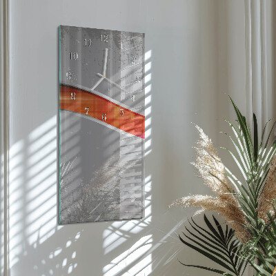 Vertical wall clock Patrol