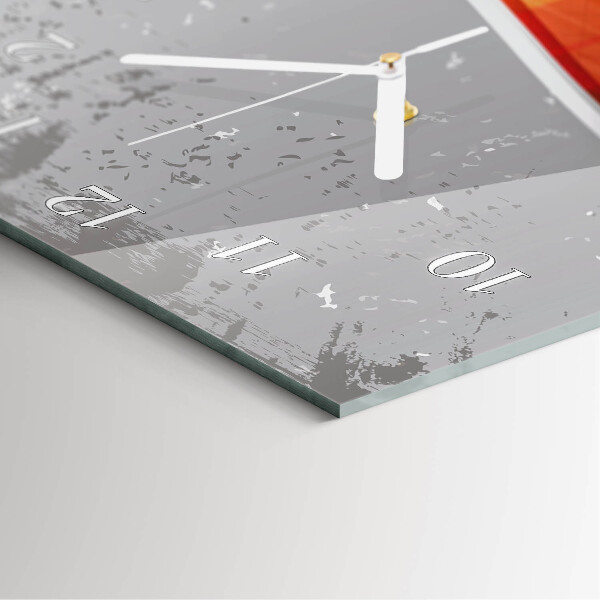 Vertical wall clock Patrol