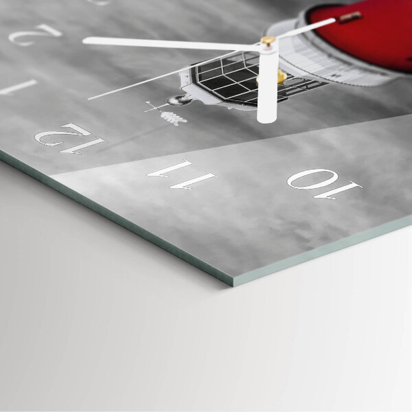 Vertical wall clock Lighthouse