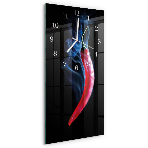 Vertical wall clock Pepper