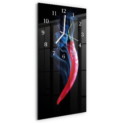 Vertical wall clock Pepper