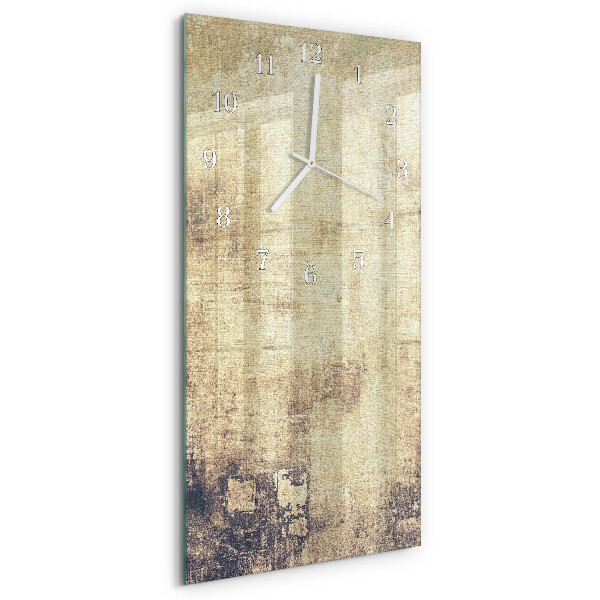 Vertical wall clock Plastic