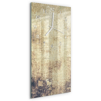 Vertical wall clock Plastic
