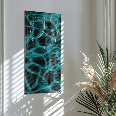 Vertical wall clock Water Surface