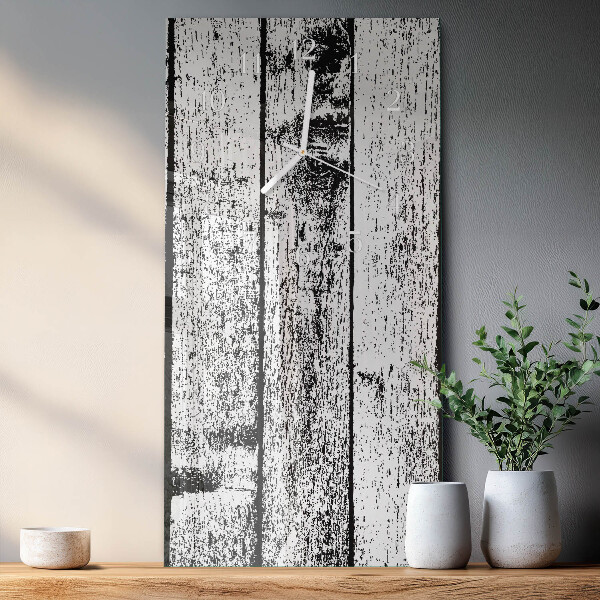 Vertical wall clock Wood