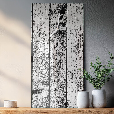 Vertical wall clock Wood