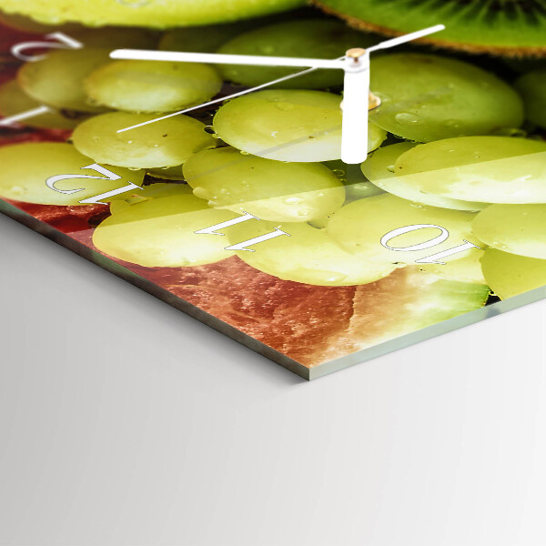 Horizontal wall clock Fruit