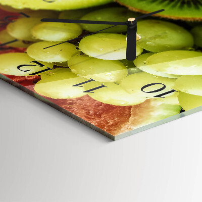 Horizontal wall clock Fruit