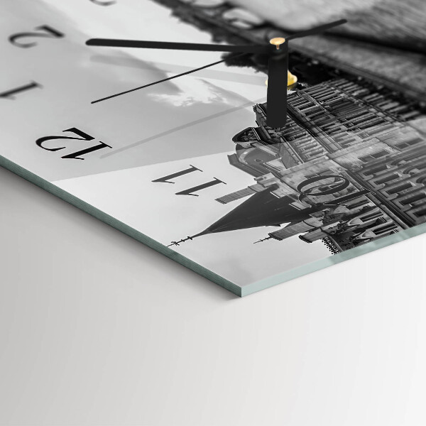 Horizontal wall clock Bridges of Paris