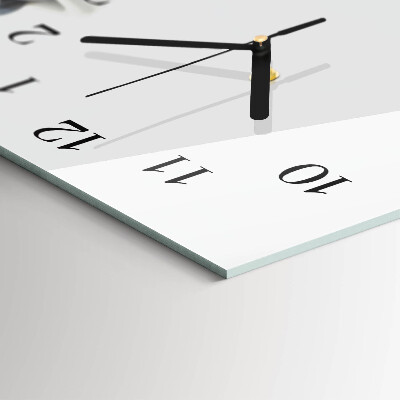 Horizontal wall clock Berries