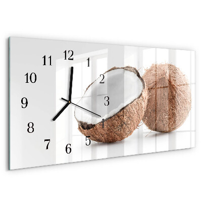 Horizontal wall clock Coconuts