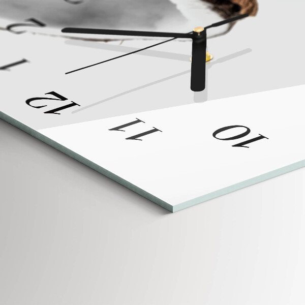 Horizontal wall clock Coconuts