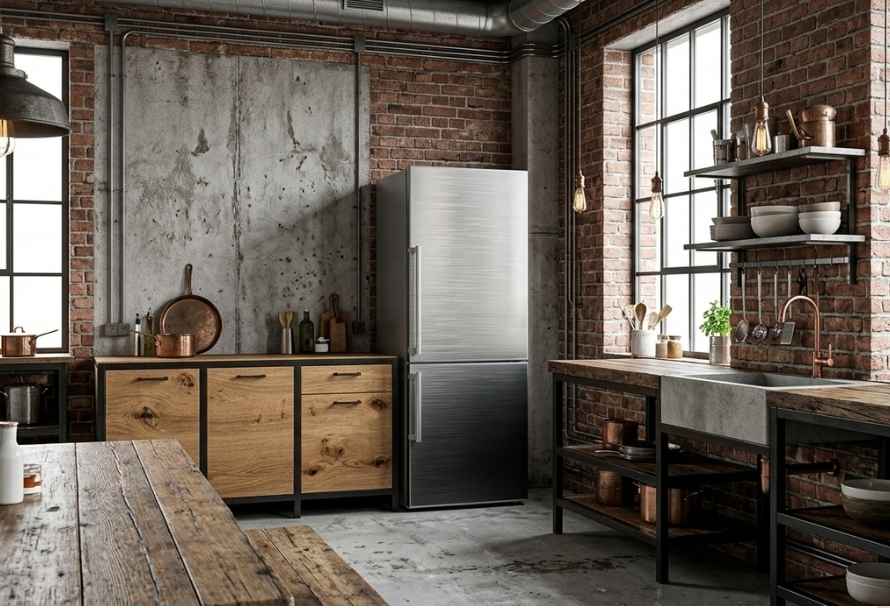 Industrial kitchen with character - how to create a unique atmosphere in the interior?