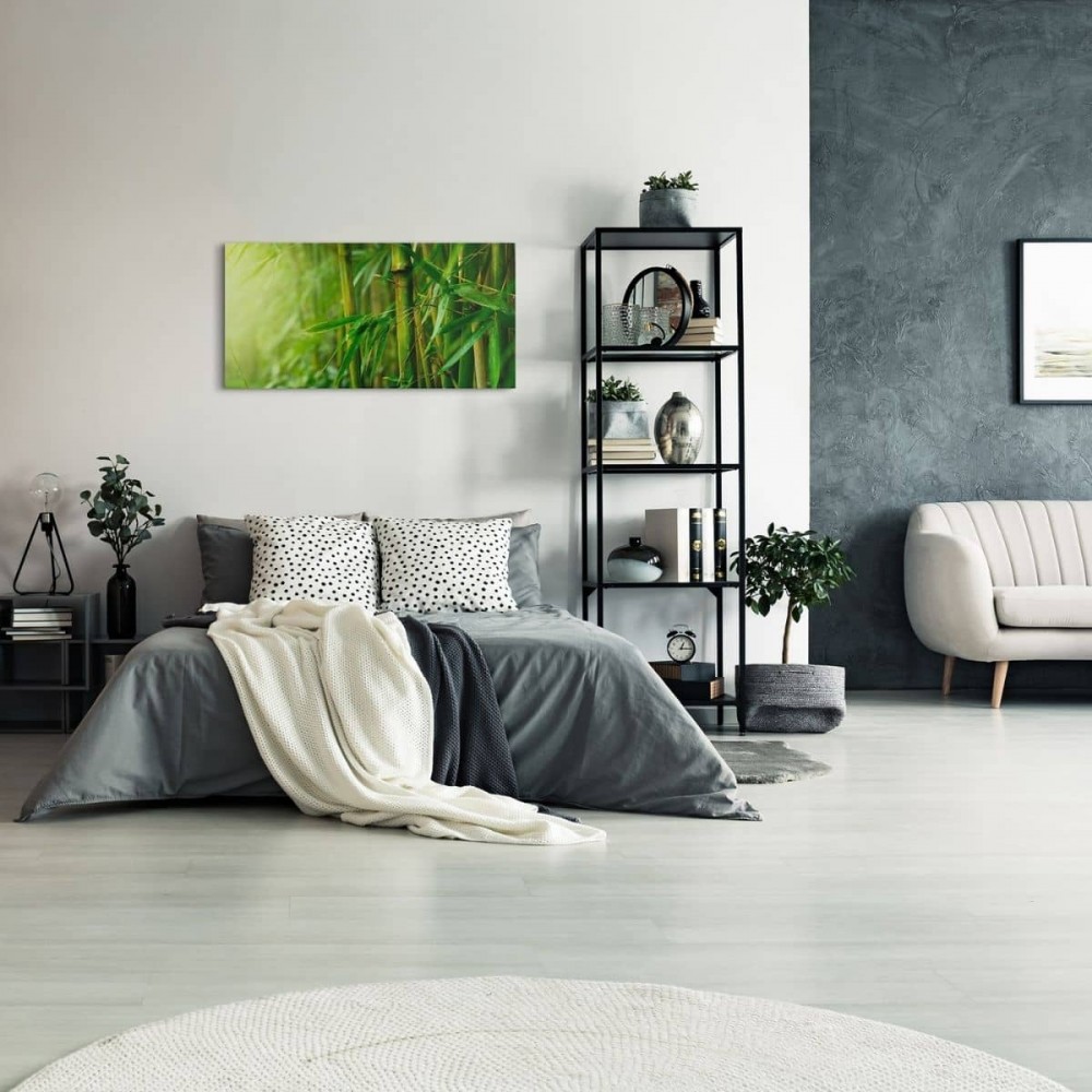 bedroom in a block of flats