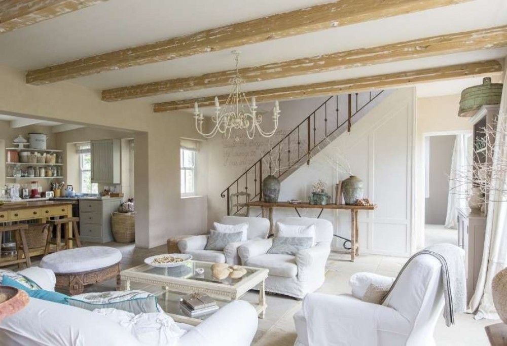 rustic living room