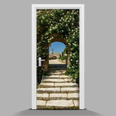 How to enlarge your interior - murals for hallway doors 